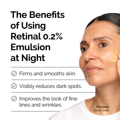 The Ordinary The Ordinary Retinal 0.2% Emulsion  High-Strength Retinoid Serum for Advanced Anti-Aging Support  0.5 Fl Oz 1