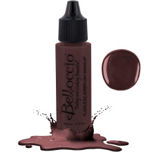 Eine halbe Unze Flasche Passionate Plum Belloccios professionelles, makelloses Airbrush-Make-up
