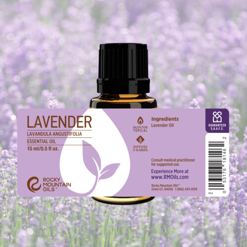 Rocky Mountain Oils Lavendel Eterisk Olja - Diffuserolja, Ren Eterisk Olja för Diffuser och Aromaterapi 1