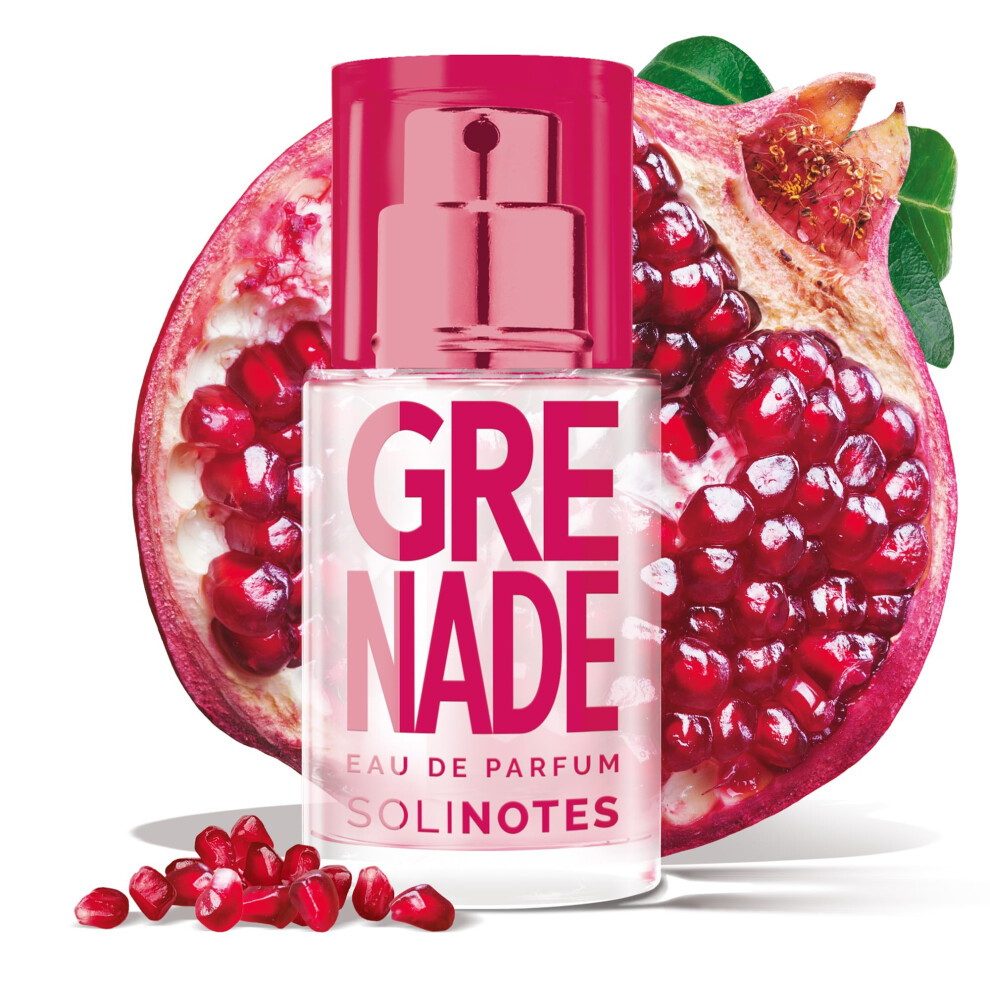 Solinotes Paris Solinotes Pomegranate Perfume For Women - Eau De Parfum | Delicate Floral And Soothing Scent - Made In France - Vegan - 0.5 Fl.oz