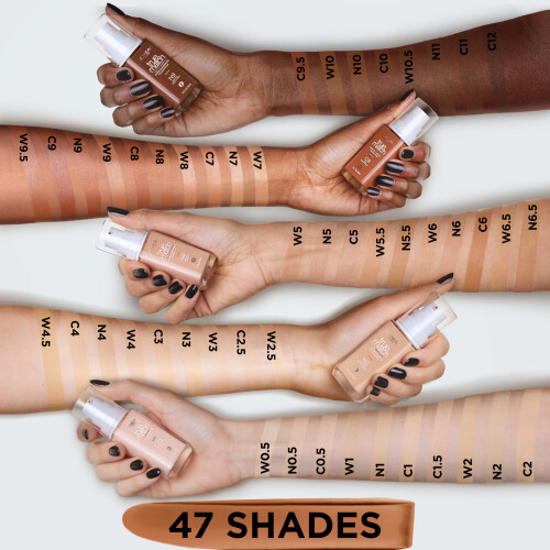 L’Oréal Paris L'Oreal Paris True Match Super-Blendable Foundation Medium Coverage Liquid Foundation Makeup N3 Light Medium 1 Fl Oz 2