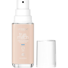 L'Oreal Paris True Match Super-Blendable Foundation Medium Dkning Flydende Foundation Makeup C1 Light 1 Fl Oz