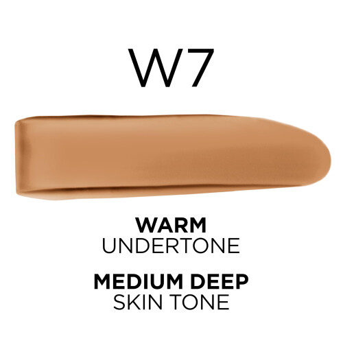 L’Oréal Paris LOr?al Paris True Match Super-Blendable Foundation Medium Coverage Liquid Foundation Makeup W7 Medium Deep 1 Fl Oz 1