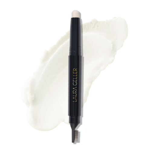 Laura Geller Beauty Define-n-Tame Brow Lifting Stick - Laminated Full Brows - Brow Wax (01 Clear  1 Count)
