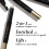 Laura Geller Beauty Define-n-Tame Brow Lifting Stick - Laminated Full Brows - Brow Wax (01 Clear  1 Count) 2