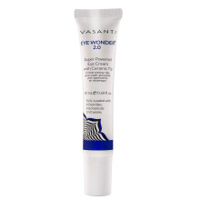 VASANTI Eye Wonder 2.0 (20 ml) – Usuwa cienie i obrzęki, zmarszczki – Bez parabenów, Wegański, z ceramiczną końcówką