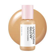 UNICORN GLOW SLEEK SERUM FOUNDATION 282C  Feuchtigkeitsspendendes 2-in-1-Serum + Foundation fr einen natrlichen Airbrush-Look. Feuchtigkeitsspende
