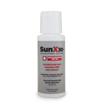 CoreTex Sun X 30+ SPF Broad Spectrum Sunscreen Lotion - 2oz Bottle of Paraben Oxybenzone Octinoxate & Oil Free Sunscreen - No White Cast and W
