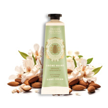 Paner Des Sens - Piatta crema per mani per mani screpolate a secco - Mini lozione per le mani di mandorle per pelle secca - con burro di karit e oli