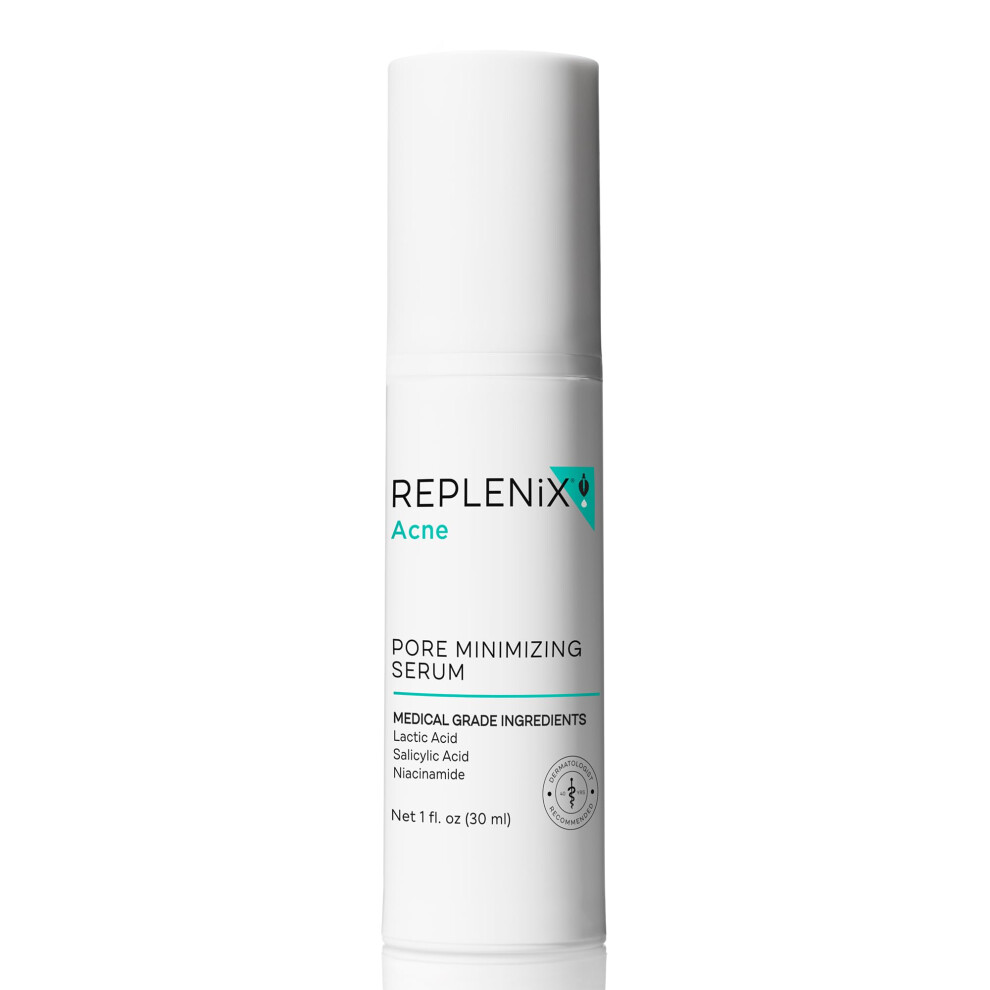Rpinix Pore Minimisant Le Srum De Visage Avec Des Acides Lactiques Et Salicyliques De Qualit Mdicale Dermatologue Recommand Pour Les Grands-image