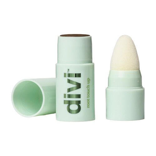 Divi Root Touch Up Powder for Grey Hair Coverage Dark Brown 2