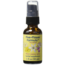 Flower Essence Services, Fünf-Blüten-Formel, Blütenessenz-Spray, Alkoholfrei, 1 fl oz (30 ml)