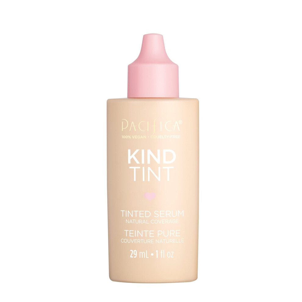 Pacifica Beauty Kind Tint Tinted Serum  Skincare  Vegan Collagen  Hyaluronic Acid  Vitamin C  Niacinamide  Caffeine  Hydrating  Lightweight Found