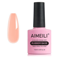 Gel di base in gomma libera aimeili hema per chiodi immergersi da uplo gel trasparente a gelo trasparente 4 in 1 rafforzamento/potenziamento/smalto d