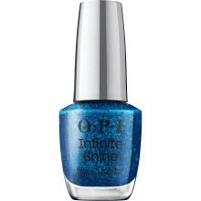 OPI Infinite Shine Dust the Competition | Jelly Donkerblauwe Glitter Lange Draagbare Gel Nagellak | Make 'Em Jelly! Collectie | Zomer 2025