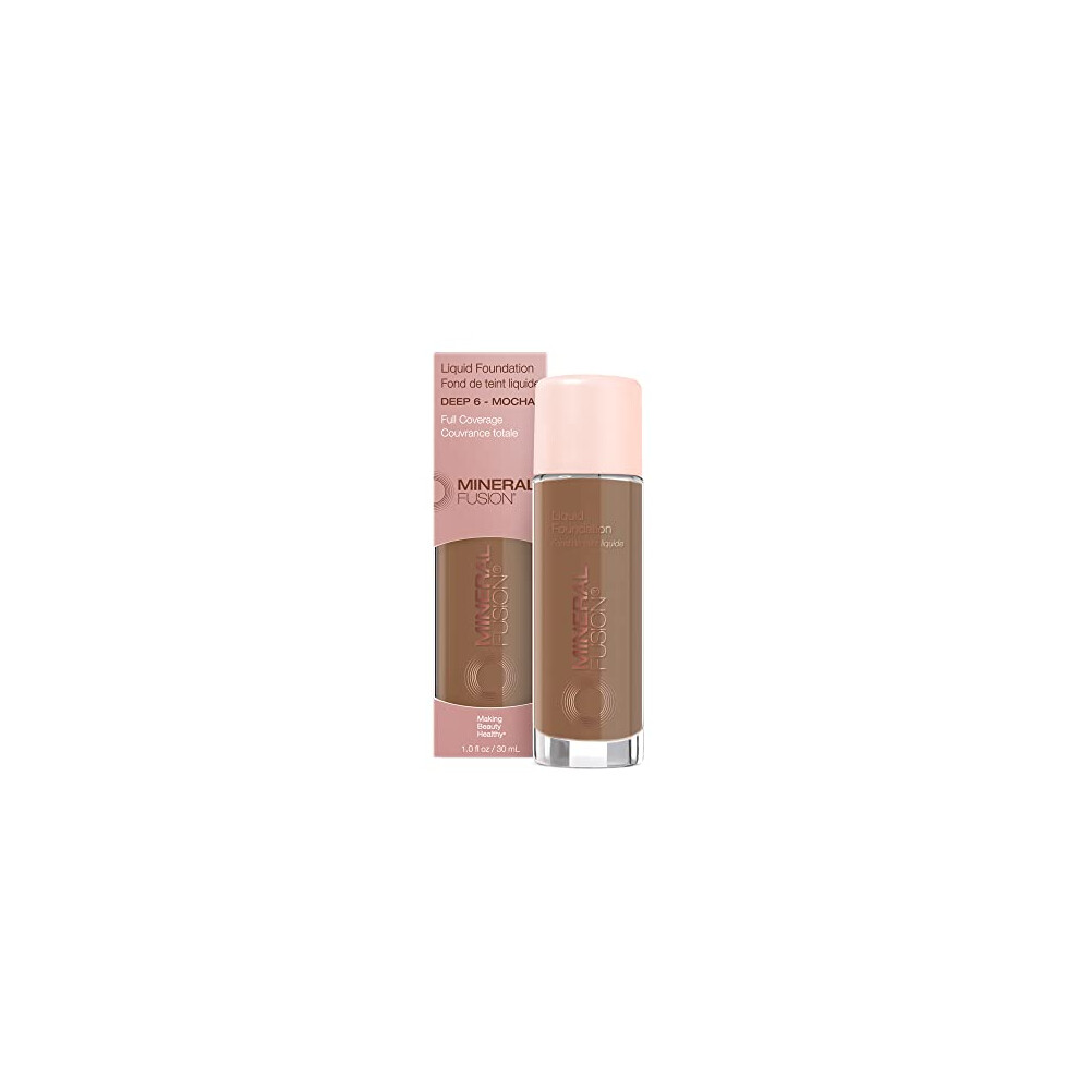 Mineral Fusion Liquid Foundation Deep 6, 1 Fl Unze-image