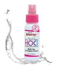Think Smarter Products HOCL All-Purpose Cleaner with Hypochlorous Acid All-Natural Surface Cleaner & Skin Hydrator 2fl oz Clear Spray