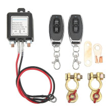 Remote Battery Disconnect Switch, Dc 12v Car Cut Off Switch, Anti-theft, Main Circuit Breaker with Remote Control Copper Terminal for Car (12v200a) Th