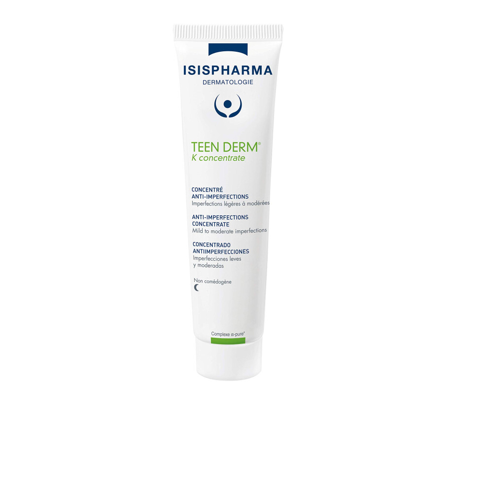 Isispharma Isis Pharma Teen Derm K Concentrate Active Serum 30Ml For Oily Skin With Imperfections Treat Severe To Serious Acne
