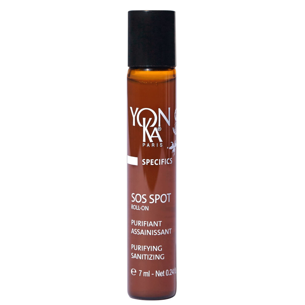 Yonka Yon-Ka Sos Spot Acne Treatment Roll On Natural Lactic Acid To Clear Breakouts (7Ml)