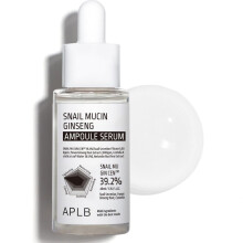 APLB serum w ampulce z mucyna slimaka i zen-szeniem | SNAIL MU GIN CEN 39,2% 1,35 FL.OZ/koreanska pielegnacja skry Pielegnacja zmarszczek Pielegnacj