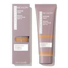 Revlon Illuminance Tinted Serum, Drievoudige Hyaluronzuur, Egaliseert Huidskleur en Hydrateert, SPF 15, 405 Hazel, 0.94 fl oz.