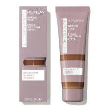 Revlon Illuminance Tinted Serum, Drievoudige Hyaluronzuur, Egaliseert Huidtint, SPF 15, 601 Soft Nutmeg, 0,94 fl oz.