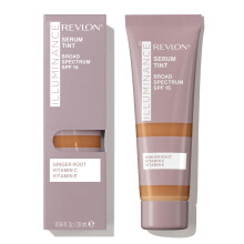 Revlon Illuminance Tinted Serum, Drievoudig Hyaluronzuur, Egaliseert Huidskleur en Hydrateert, SPF 15, 417 Warm Caramel, 0.94 fl oz.