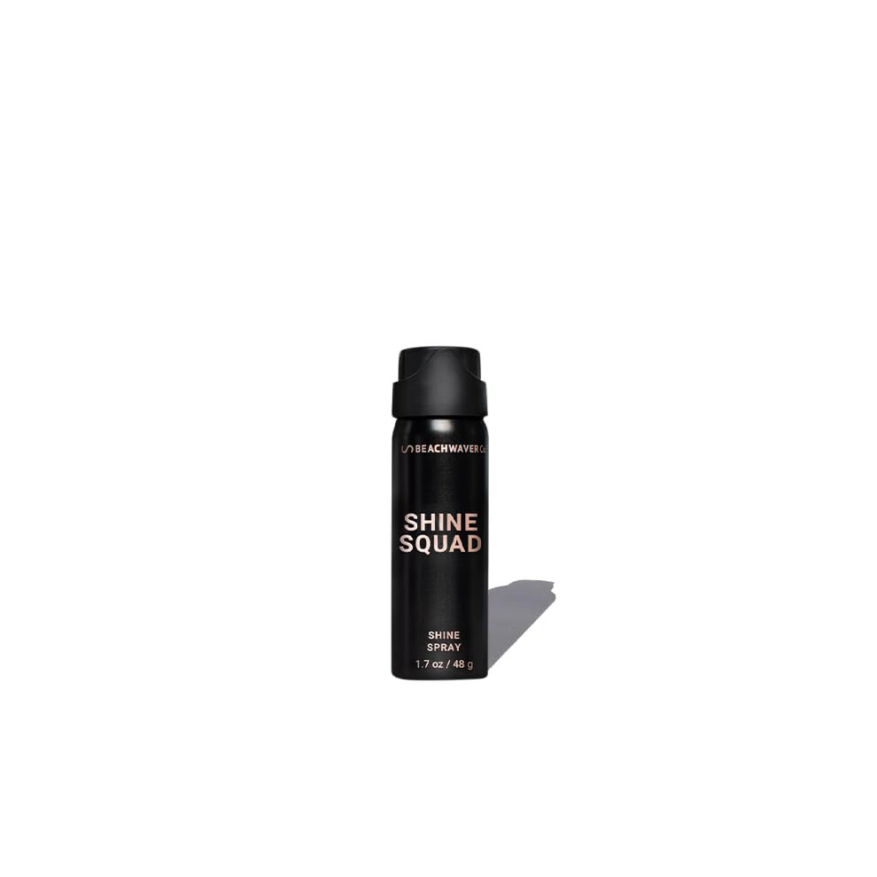 Photos - Hair Styling Product Beachwaver Shine Squad Shine Spray  - Lightweight Glossy Finishing Spray for Hair with HiX Vegan Bond Multipler(Travel Size)