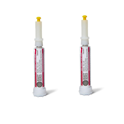 Beauty Secrets Drip & Clog Proof Nail Glue (2 Pack)