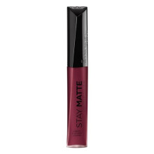 Rimmel London Stay Matte Liquid Lip Color med full tckning, kysssker vattenfast matt lppstiftsformel som hller i 12 timmar - 810 plommon denn