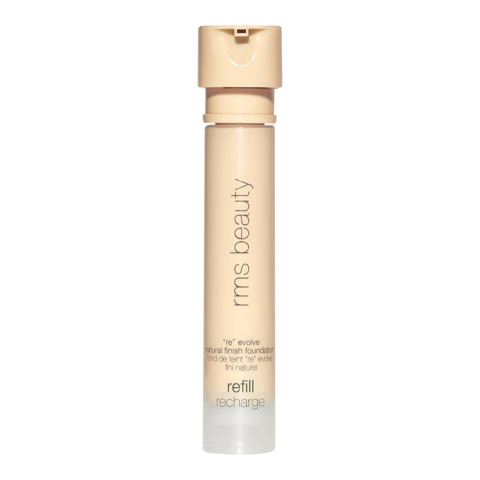 Photos - Foundation & Concealer RMS Beauty ReEvolve Natural Finish Foundation - Liquid Foundation Face Makeup Makeup Foundation Skin Tint Refillable Foundat