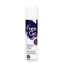 Spray de resfriamento Laflare para perucas tranadas e tecelagem. Reduza instantaneamente a temperatura e alivie a coceira no couro cabeludo e na