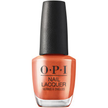OPI Nail Lacquer Liquid Fire | Smalto Arancione Metallico Opaqu e Resistente ai Graffi | Collezione Mega Mix