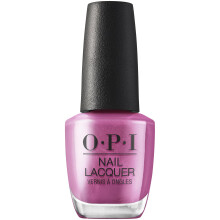 Drop cosmica in lacca unghie OPI | Smalto per unghie resistenti al gocce metallico rosa scuro opaco | Collezione Mega Mega Mix