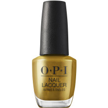 Lacca delle unghie OPI mi saturno | Smalto per unghie resistenti al chip metallico marrone scuro opaco | Collezione Mega Mega Mix