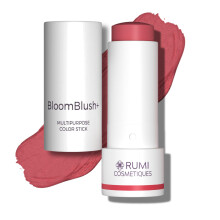 Rumi Cosmetiques BloomBlush+ Mehrzweck-Farbstift fr ltere Frauen  Rouge-Lippenstift und Kontur in 1  strahlender, gesunder Glanz und pflegende Fo