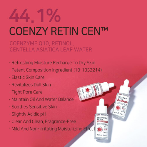 APLB, Coenzimă Q10 Retinol Ampulă Ser, 1,35 fl oz (40 ml) 2