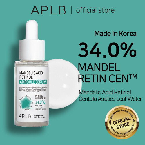 APLB, Mandel sav Retinol Ampuló Szérumban, 1,35 fl oz (40 ml) 1