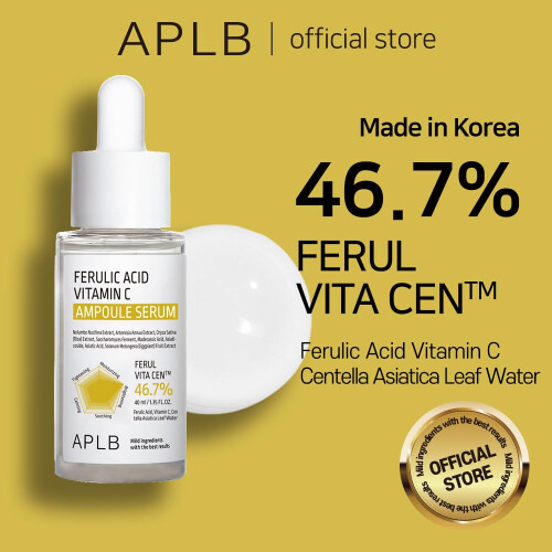 APLB, Feruliinihappo Vitamiini C Ampuoli Serum, 1,35 fl oz (40 ml) 1