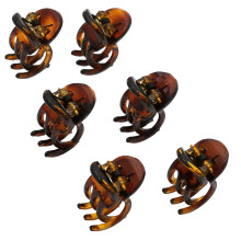 Camila Paris CP2374 Clip per Capelli Donna, Set di 6 Mini Clip Tartaruga, Accessori Moda per Capelli