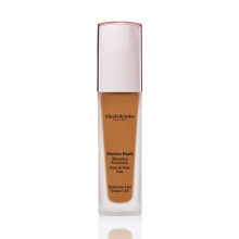 Elizabeth Arden Flawless Finish Skincaring Foundation with Hyaluronic Acid Vitamin C & E 500W (Tan to deep skin with warm undertones) 1 fl. oz