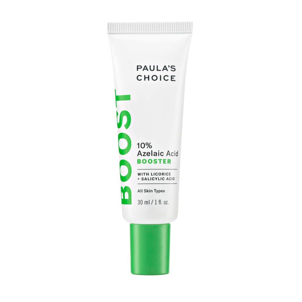 Paula's-Choice Paula's Choice Boost 10% Azelaic Acid Booster Gel Licorice Extract & Salicylic Acid Oil-Free Skin Brightening Serum 1 Ounce Cream