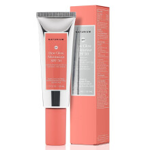 Humectante de glow naturium de roco SPF 50 PA +++++ protector de piel de proteccin solar y cazadora hidratante diaria con acabado hmedo 1.7 oz