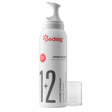 Pedag Combi Cleaner | Limpiador de espuma en aerosol para textiles de cuero y sintticos | Use para zapatos botas de zapatillas de cuero y varias tel