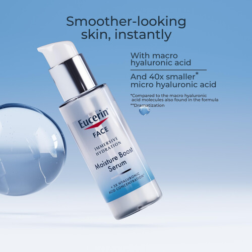 Eucerin Gesicht, Immersive Hydration, Feuchtigkeits-Boost-Serum 1