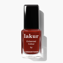 Londrown Brown Red Glossy Nail esmalte de uas Autumn Know Lakur Lacques de uas de larga duracin resistente a los chips 0.40 fl oz