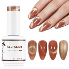 NEDECO HEMA Free Cruelty Free Vagan Gel Gel Gel Solping ad unghie ad alta lucentezza Long Long Aak Off LED U V Gel Polish 1 PCS 15ml - 295