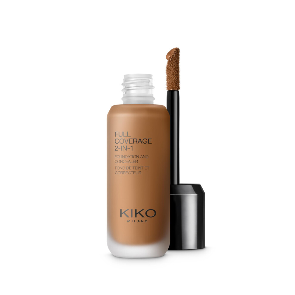 Kiko Milano Full Coverage 2-In-1 Foundation & Concealer 34 N110 2 In 1 Foundation And Concealer Superior Coverage