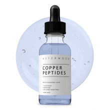 Asterwood Kupferpeptide Serum für das Gesicht - Straffend, Reparierend, Kollagenfördernd - Kupfertripeptid-1 GHK-Cu